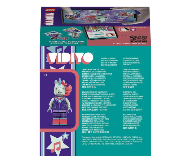 LEGO VIDIYO 43106 Unicorn DJ BeatBox - 1015695 - zdjęcie 7